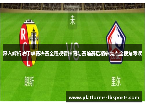 深入解析法甲联赛决赛全程观看指南与赛前赛后精彩亮点全视角导读