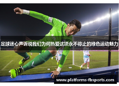 足球迷心声诉说我们为何热爱这项永不停止的绿色运动魅力